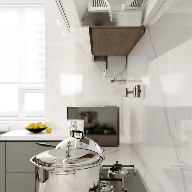 Aranżacja kuchni bez górnych szafek: funkcjonalny projekt kuchni