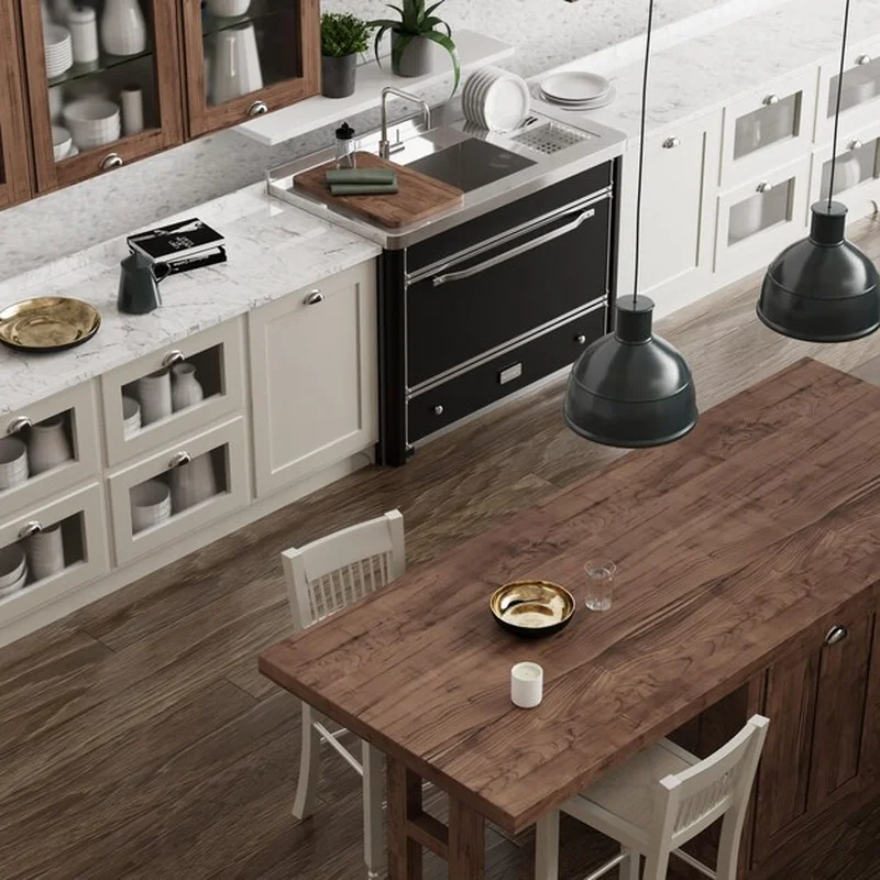 Jak urządzić kuchnię bez górnych szafek? Aranżacja ściany