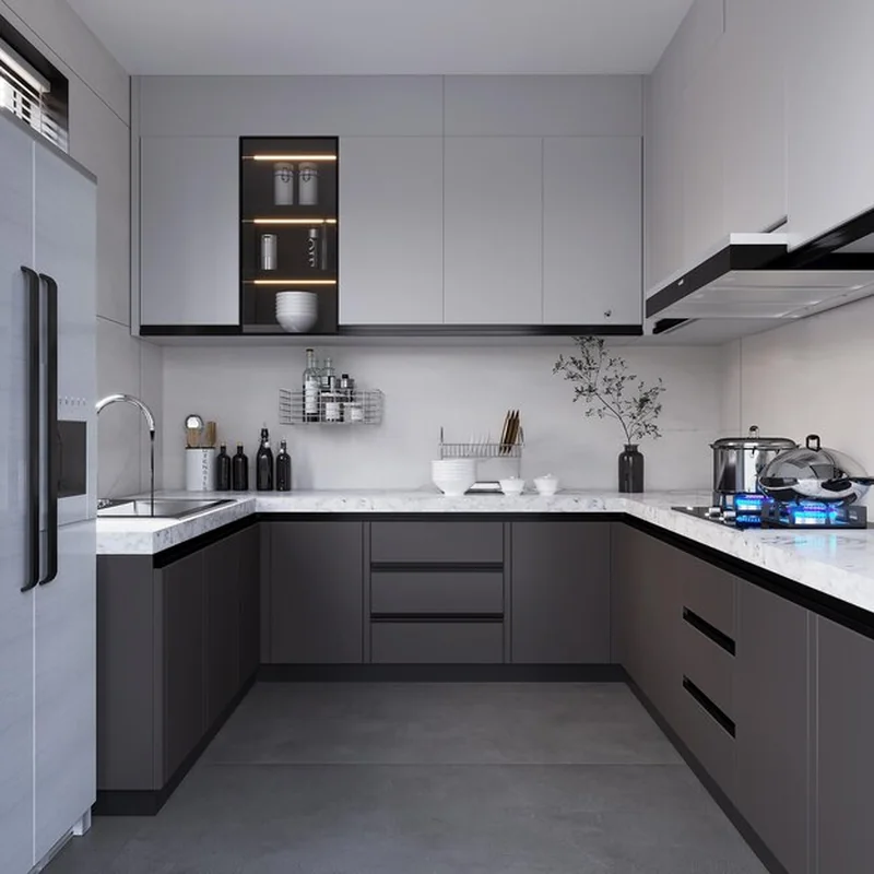 Jaki kolor ścian do szarych mebli kuchennych?